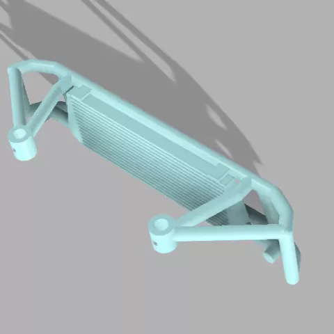 RC DRIFT FRONT BASHBAR with INTERCOOLER