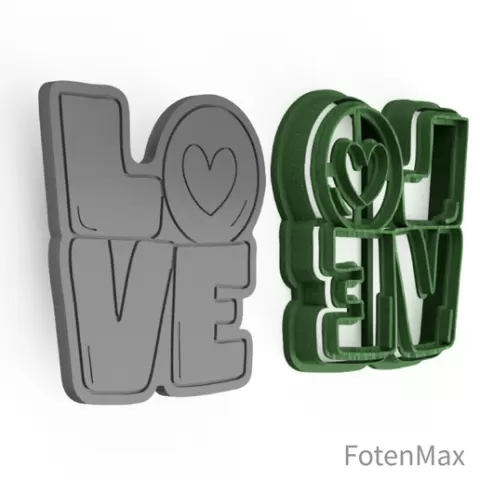 Love Cookie Cutter 0005