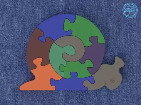 Puzzle Snail - TridiStudium