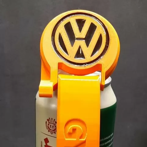 VW logo lid for beerhandle