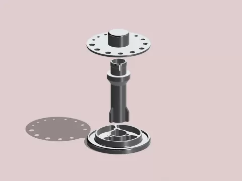 Spinning Brush Stand