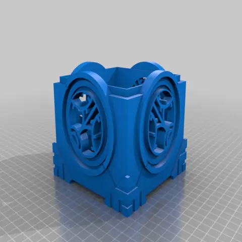 Skyrim Runed Lexicon Box (Solid Bottom)
