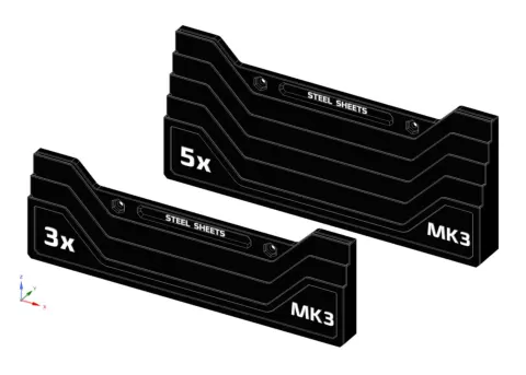 MK3/MK3s Steel Sheet Holder