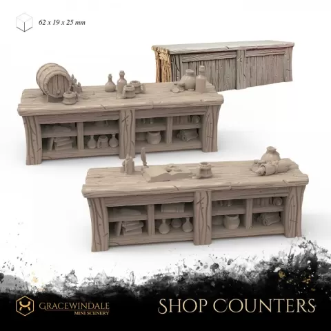 Shop and Tavern Counters - Gracewindale