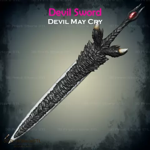 Devil Sword Cosplay Devil May Cry - STL File - 3D Print Store STL