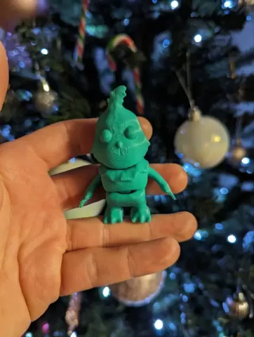 Cute Flexi Grinch - Bellamys3DPrints