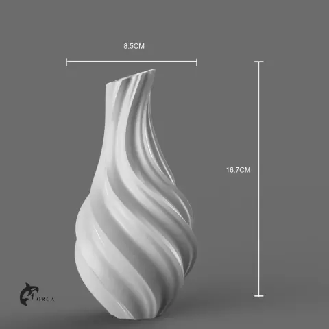 DECORATION VASE - OrcaStudio