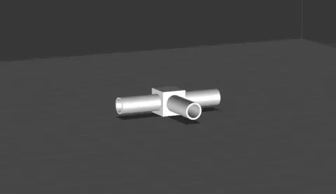 T-Section For Aquarium Air Hose