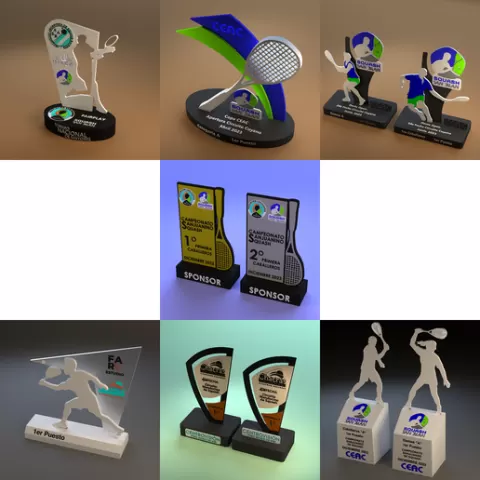 TENNIS/SQUASH TROPHY PACK