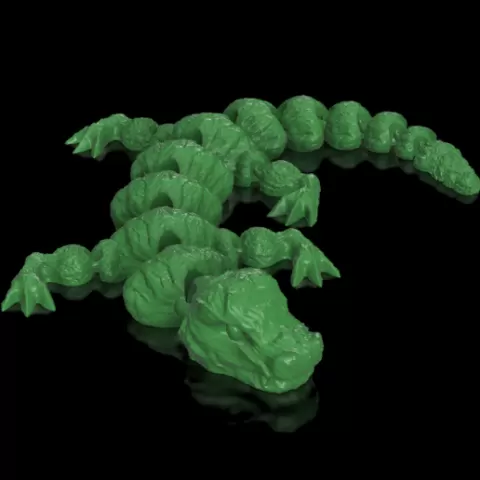 Articulated Stone Lizard
