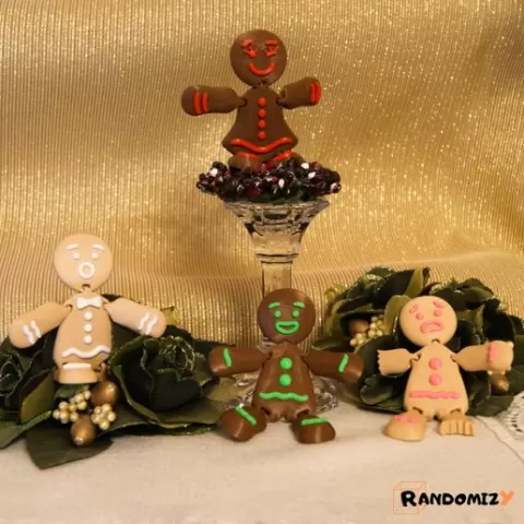 Flexi Gingerbread Men & Woman - Collection