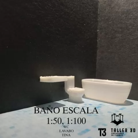 MACHINE TOOLING BATH SCALE 1:50 1:100