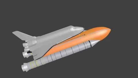 Space Shuttle complete Model - Umair Rehmat