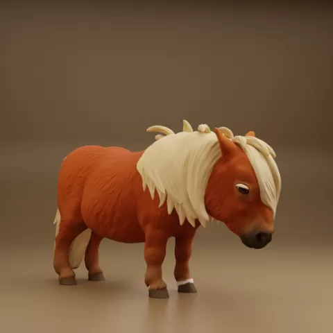 Shetland Pony chibi