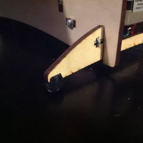 Parametric Rubber Foot Mount