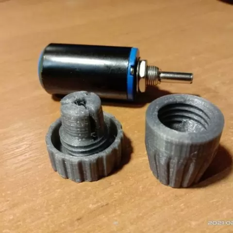 Self-locking (by rotation) knob for variable resistor WXD3-13-2W BOCHEN