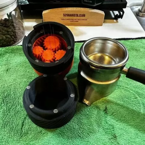 UMIKOT 54mm Planetary Gear Spirograph Espresso WDT Tool for 9barista portafilter