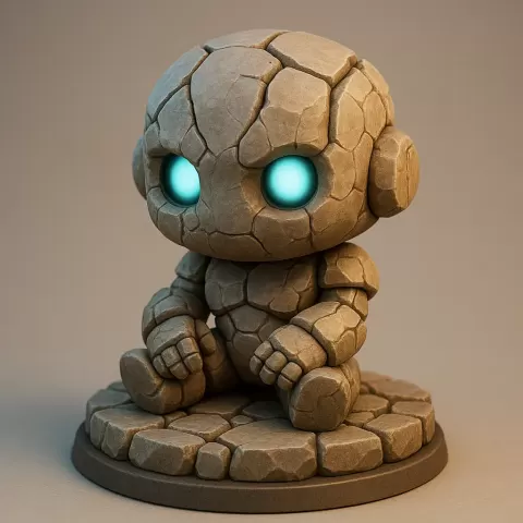 Golem sentado - JoacoMontagna
