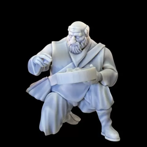 Dwarf Gold Prospector 1 - Fantasy Tavern District Vol II by YourNeighborKnight Minis