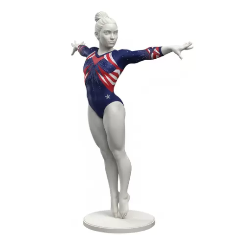 Simone Biles Olympic athletes, olympic, olympics, athlete, sport, games, champion, medal, gold, silver, bronze, competition, training, performance, elite, fitness, action, dynamic, figurine, stl, collectible