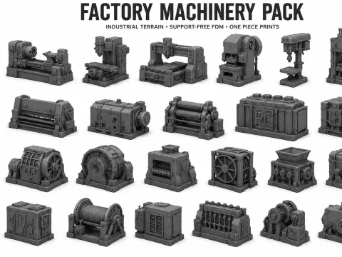factory machinery and tools