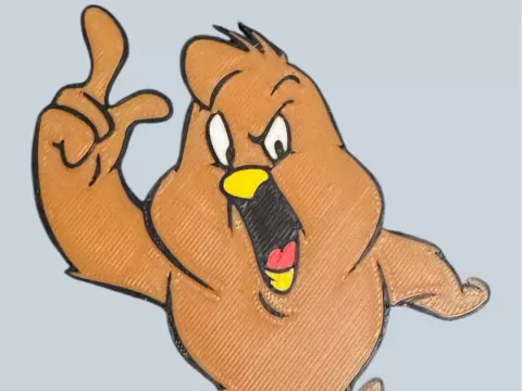 Henery Hawk – Classic Cartoon Collectible Wall Art
