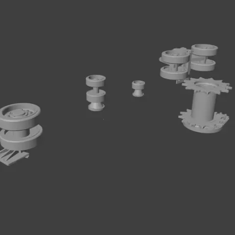 Sherman suspension bogie late version