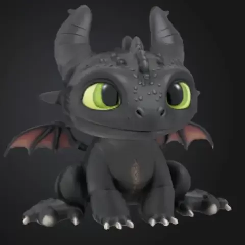 Cute toothless - CuriuM