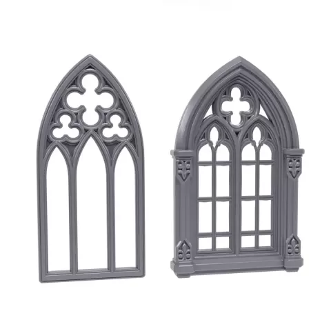 Gothic windows - 3D Everything