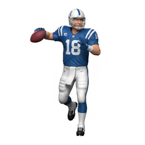 Peyton Manning NFL players, nfl, football, player, athlete, sport, american, touchdown, pass, tackle, quarterback, helmet, pads, field, game, action, dynamic, figurine, model, stl, collectible