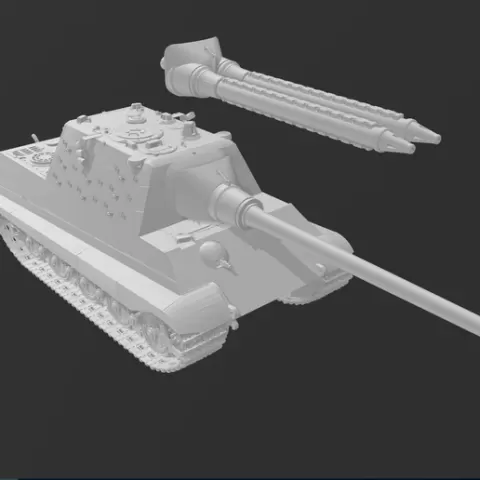 Panzerjäger Tiger Ausf. B Jagdtiger / Sd.Kfz. 187(L) Sabehlzahn for Dust Warfare 1947