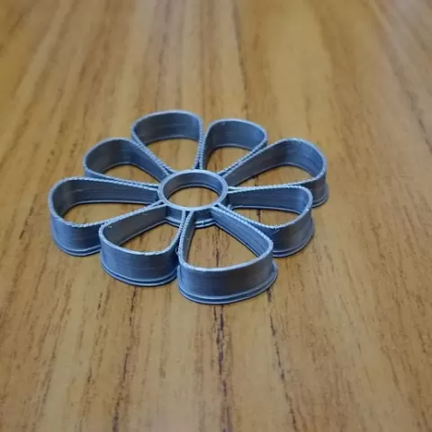 Flower various petals cookie cutters