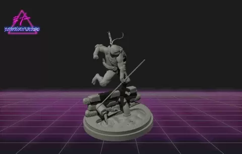 DONATELLO FROM TMNT - Popfeverminiatures