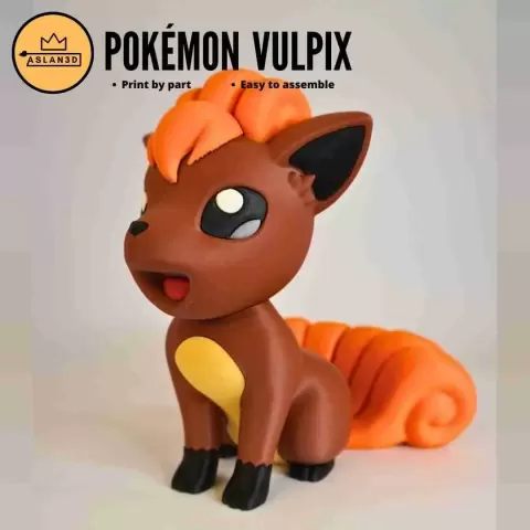 Pokemon Vulpix - Aslan3D