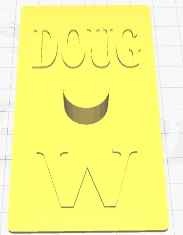 DISPLAY COVER MY NAME.stl