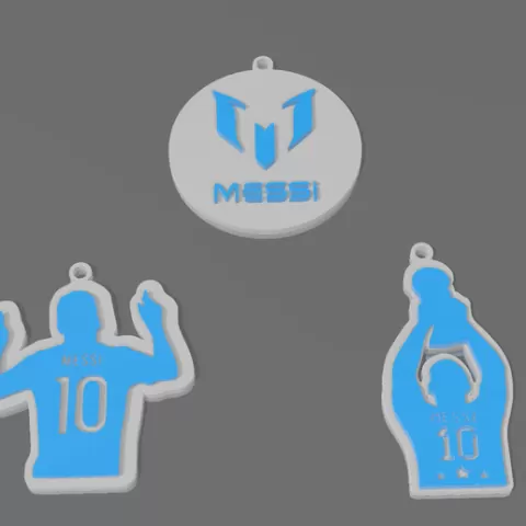 COMBO - MESSI KEY RINGS