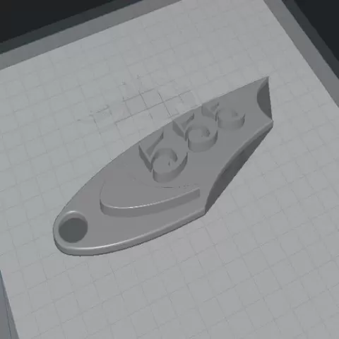 Subaru GTT 555 Keychain V2