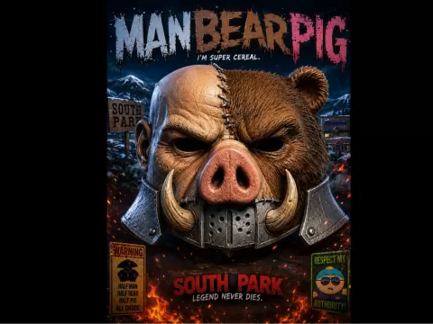 MANBEARPIG "SOUTH PARK" Helmet