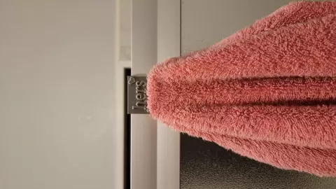 Shower Towel Holder His Hers