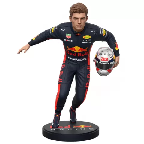 Max Verstappen Formula 1 driver, f1, formula1, racing, driver, motorsport, race, speed, fast, car, circuit, track, grandprix, pitstop, helmet, aero, performance, action, dynamic, figurine, collectible