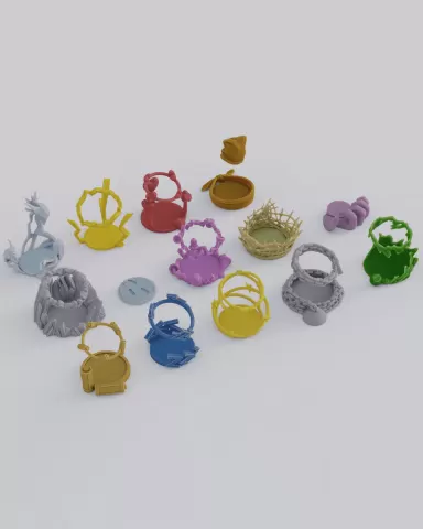 Practical Condition Markers for DnD Figures