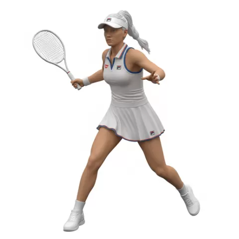 Yulia Putintseva Tennis players, tennis, player, athlete, sport, racket, serve, forehand, backhand, swing, ball, court, match, grandslam, ace, volley, action, dynamic, figurine, stl, collectible