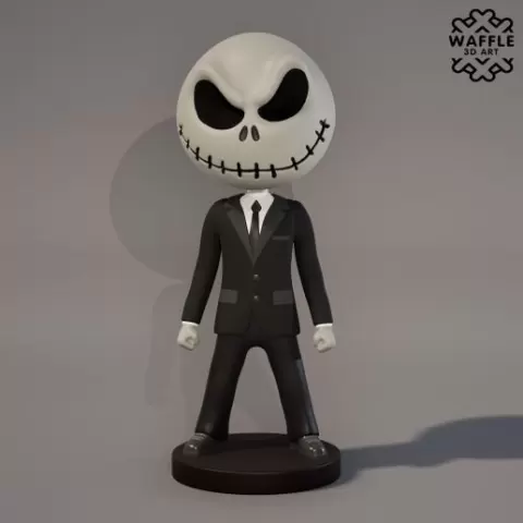 Chibi Jack Skellington 3D print model