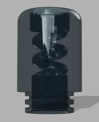 Drip Tip 510 with spiral coil