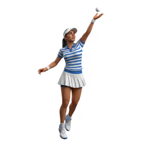 Sania Mirza Tennis players, tennis, player, athlete, sport, racket, serve, forehand, backhand, swing, ball, court, match, grandslam, ace, volley, action, dynamic, figurine, stl, collectible