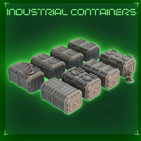 Industrial Containers by LOOTgames