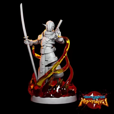 Elanon Silverwind - Elf Shinobi Wizard