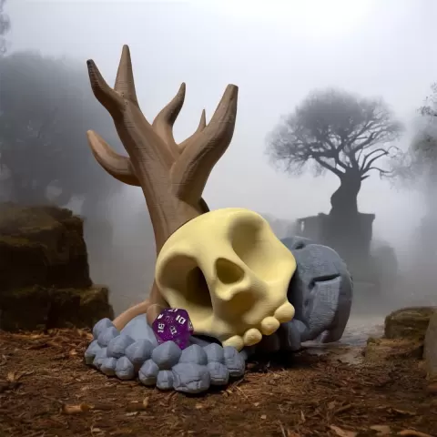 Skull Dice Tower