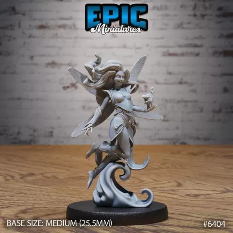 Trikster Fey / Forest Pixie / Mythical Female Creature / Forest Dryad / Nature Spirit / Ancient Plant Humanoid / Fairy / Woodland Encounter by Epic-Miniatures
