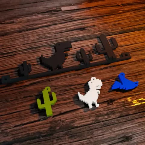 Key holder Dino T Rex pack